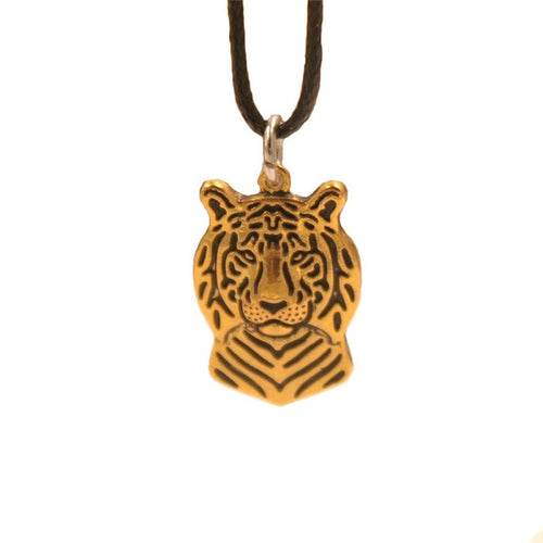 Gold Tiger Necklace
